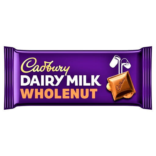 Cadbury Dairy Milk Whole Nut 120g - Happy Candy UK LTD
