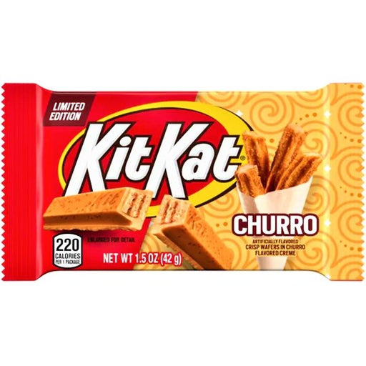 Kit Kat Churros Limited Edition 4 Finger Bar (USA) 42g - Happy Candy UK LTD