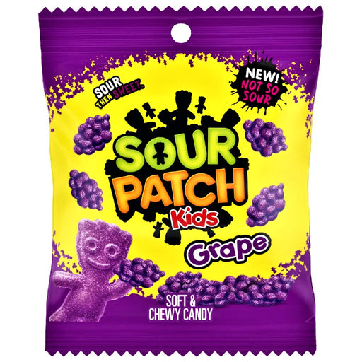 Sour Patch Kids Grape Share Bag (USA) 101g - Happy Candy UK LTD