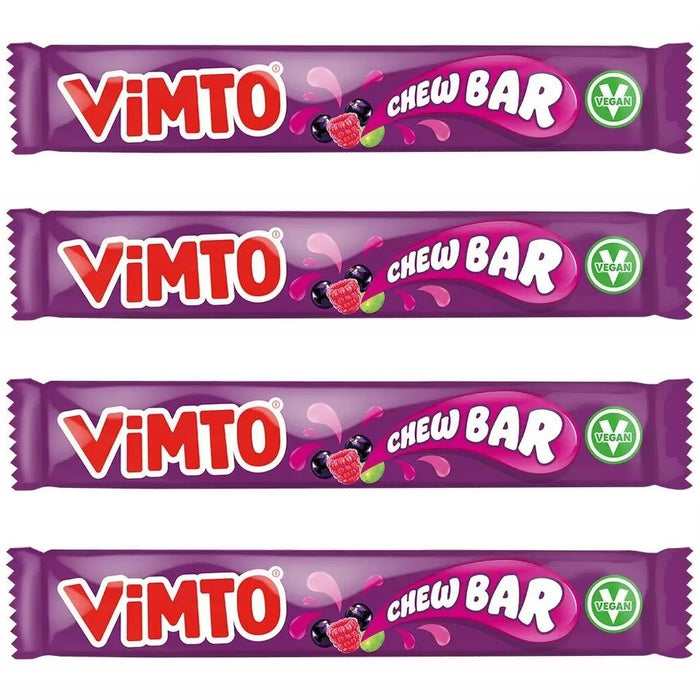 Vimto Chew Bar 4 Pack - Happy Candy UK LTD