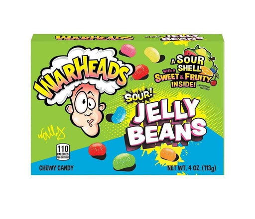Warheads Sour jelly Beans (USA) 113g - Happy Candy UK LTD