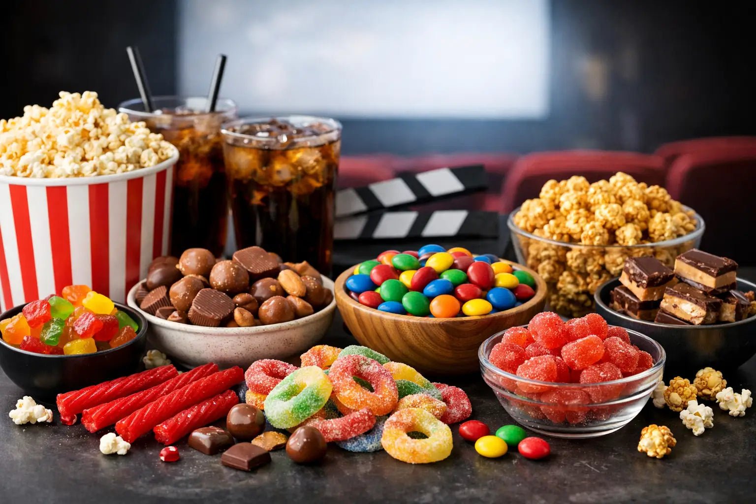 10 Best Sweets for Cinema Nights to Share - Happy Candy UK LTD