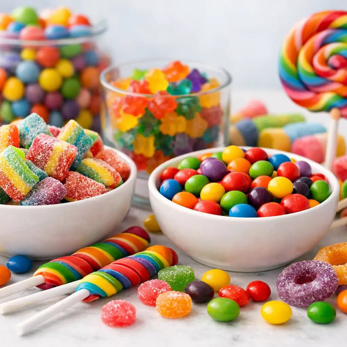 12 Best Rainbow Coloured Sweets for Parties - Happy Candy UK LTD