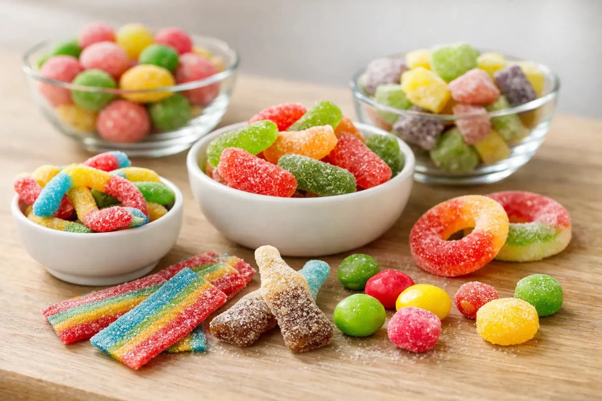 12 Best Sour Sweets UK Fans Should Try First - Happy Candy UK LTD