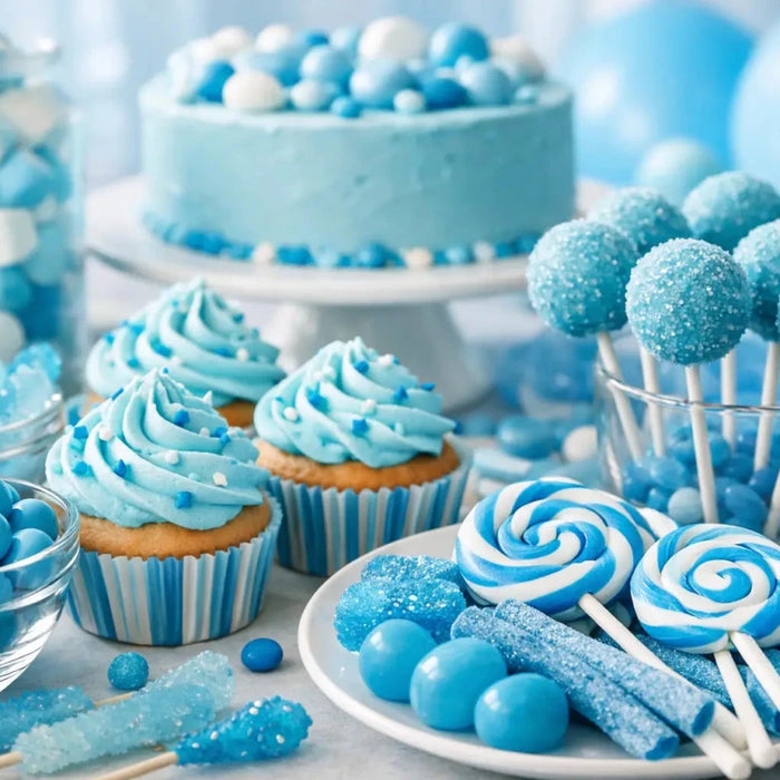Blue Sweets for Birthday Party Ideas That Pop - Happy Candy UK LTD