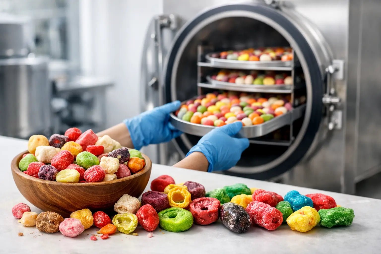 How the Freeze Dried Candy Process Works - Happy Candy UK LTD