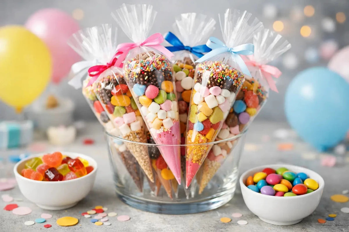 How to Make Party Sweet Cones That Everyone Loves - Happy Candy UK LTD