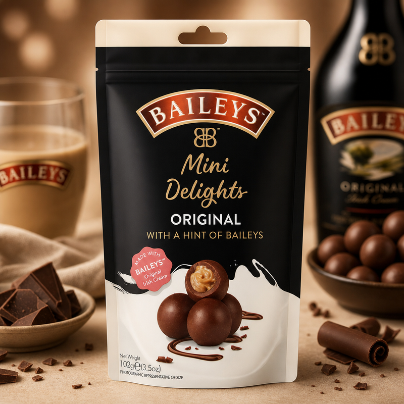 Baileys Chocolate Truffles Mini Delights Pouch 102g