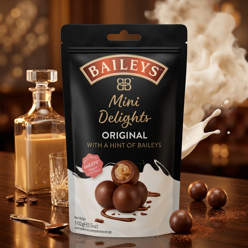Baileys Chocolate Truffles Mini Delights Pouch 102g