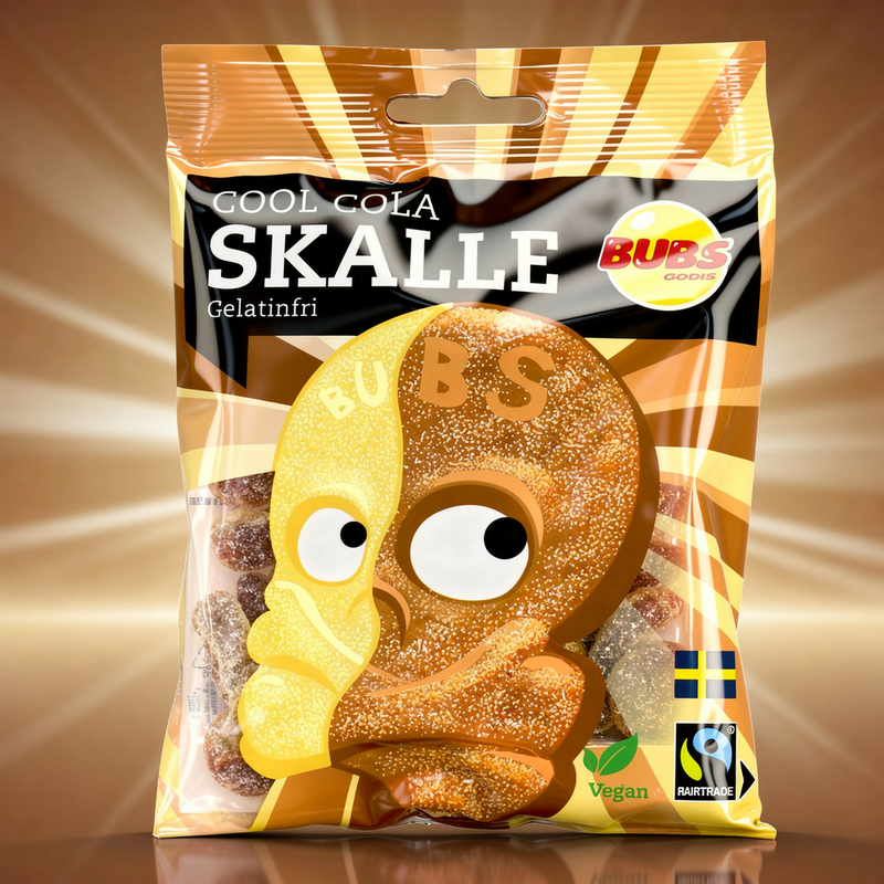 Bubs Cool Cola Skulls Bag 90g