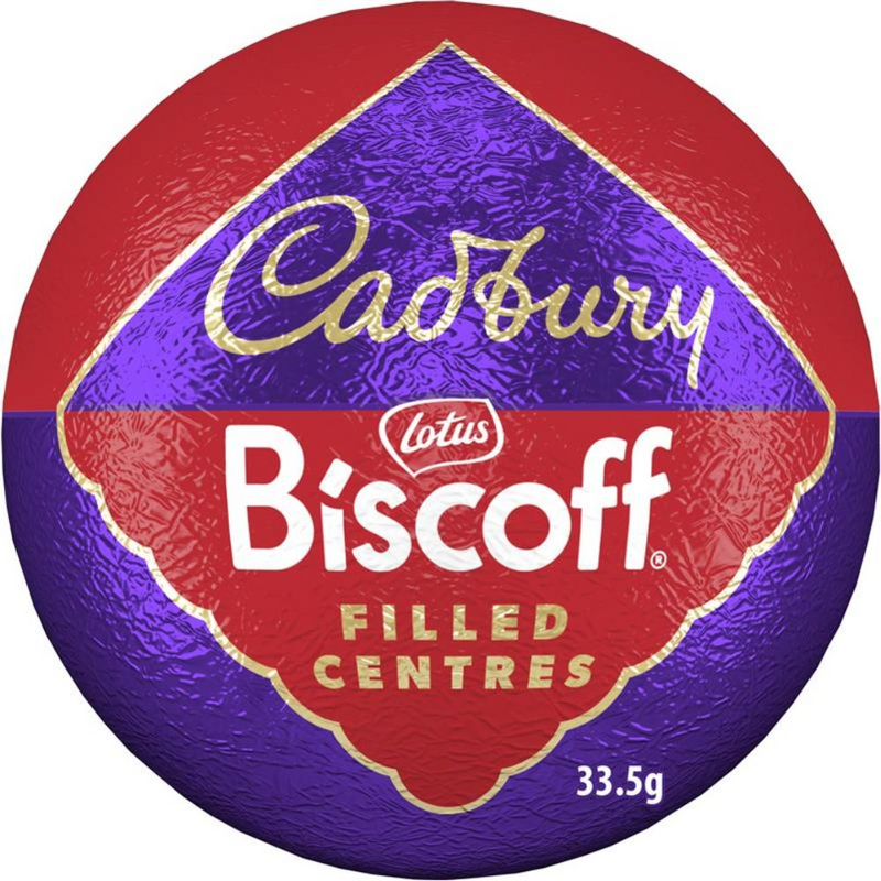 Cadbury Dairy Milk Biscoff Bauble Single 33.5g