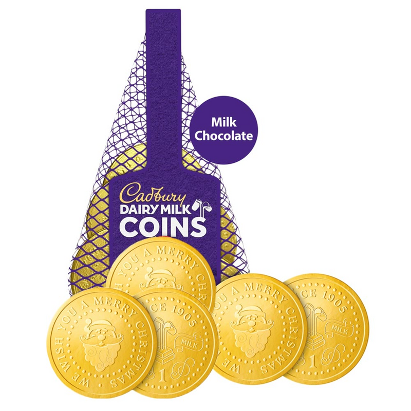 Cadbury Dairy Milk Chocolate Coins Net 70g