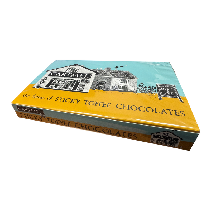 Cartmel Sticky Toffee Caramel Milk Chocolates Box 120g