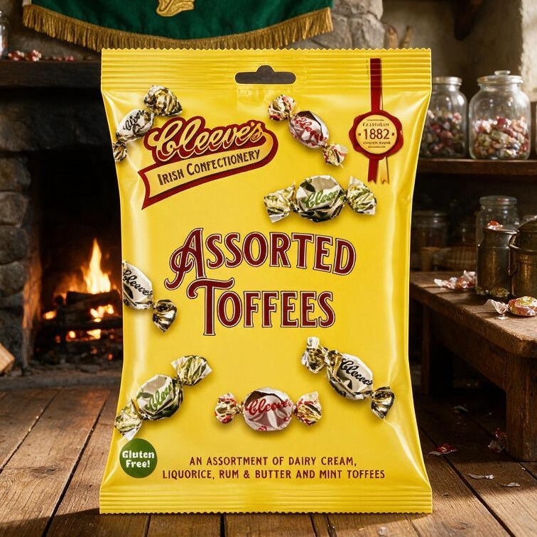 Cleeves Assorted Toffees Bag 120g