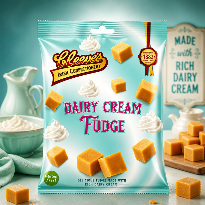 Cleeves Dairy Cream Fudge Bag 120g