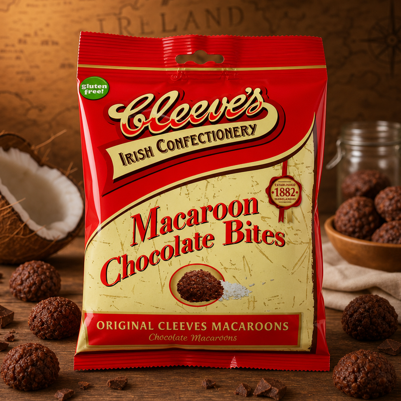 Cleeves Macaroon Chocolate Bites Bag 100g