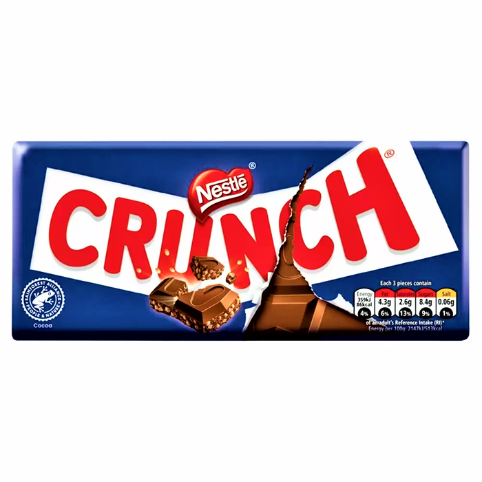 Crunch Milk Chocolate Sharing Bar 100g