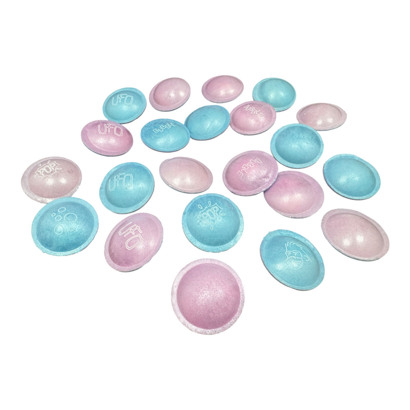 Flying Saucers UFO Bubblegum Flavour Candy 20 Pack