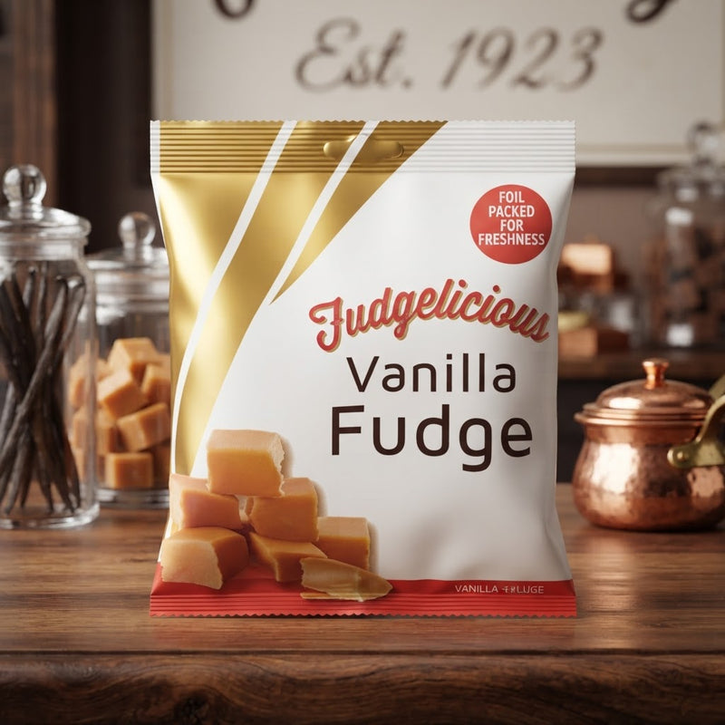 Fudgelicious Vanilla Fudge Share Bag 150g