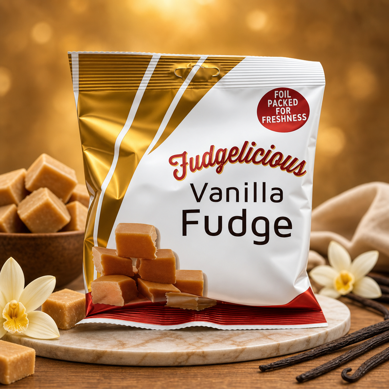 Fudgelicious Vanilla Fudge Share Bag 150g