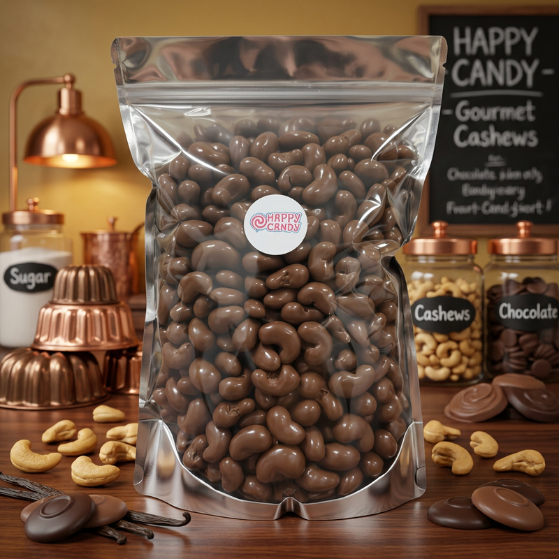 Gourmet Milk Chocolate Cashew Nuts Pouch 1KG