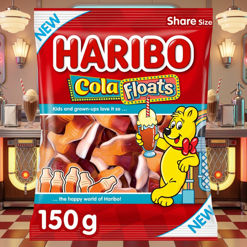 Haribo COLA FLOATS Share Bag 150g