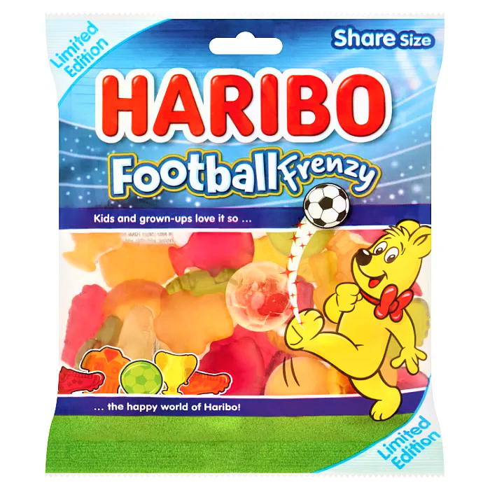 Haribo Football Frenzy Limited Edition Bag 160g