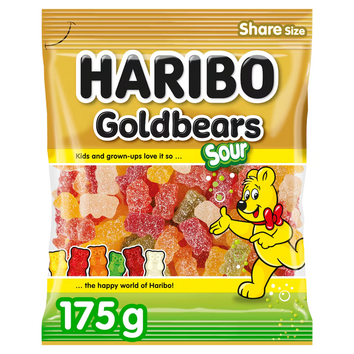 Haribo Goldbears Sour 175g