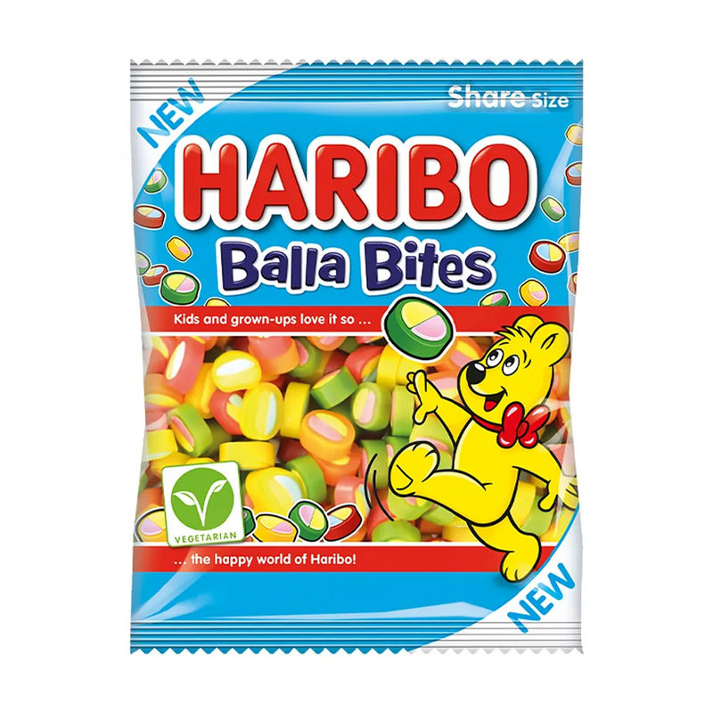 Haribo Balla Bites Candy Share Bag 140g