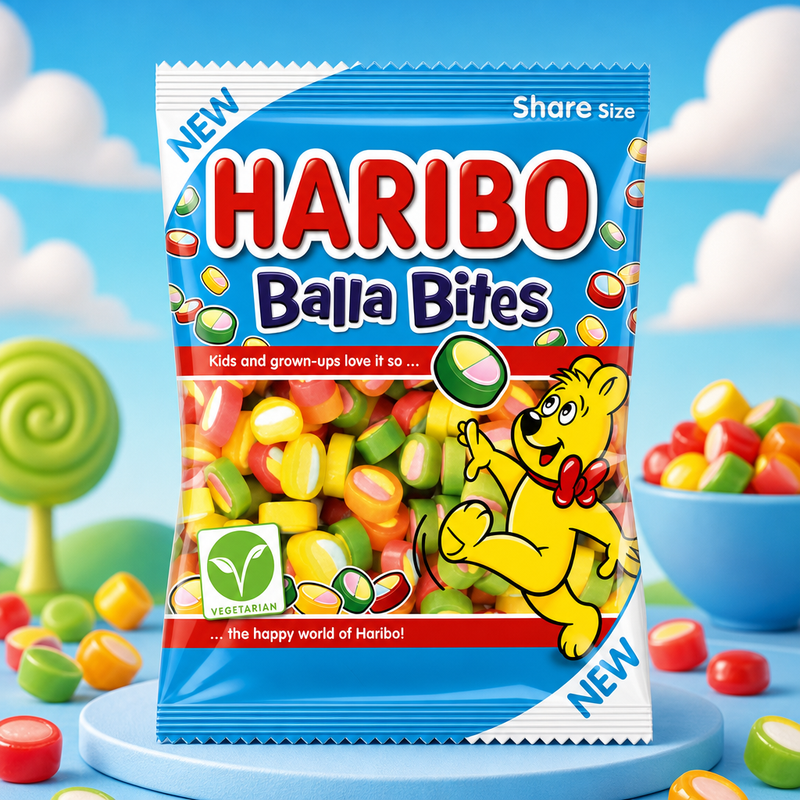 Haribo Balla Bites Candy Share Bag 140g