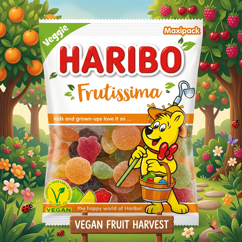 Haribo International FRUTISSIMA Fruit Jellies 500g (FRANCE)