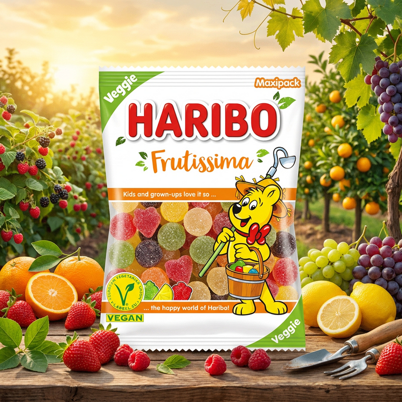 Haribo International FRUTISSIMA Fruit Jellies 500g (FRANCE)