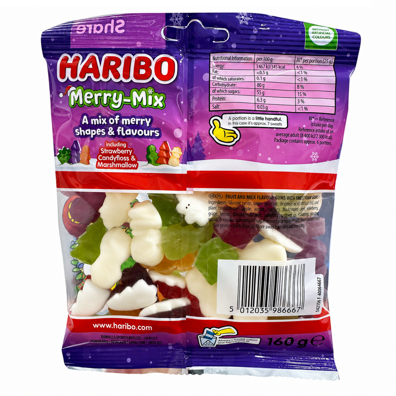 Haribo Merry-Mix Share Bag Limited Edition 160g