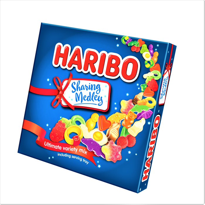 Haribo Christmas Sharing Medley Gift Box 480g