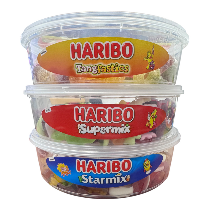 Haribo Starmix Tangfastics Supermix Party Tub 400g