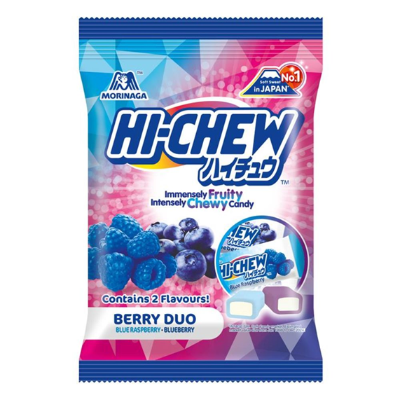 Hi-Chew Berry Duo Mix Chewy Candy Bag 80g