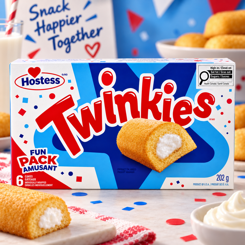 Hostess Twinkies Original 6 Pack Box (IMPORT) 202g