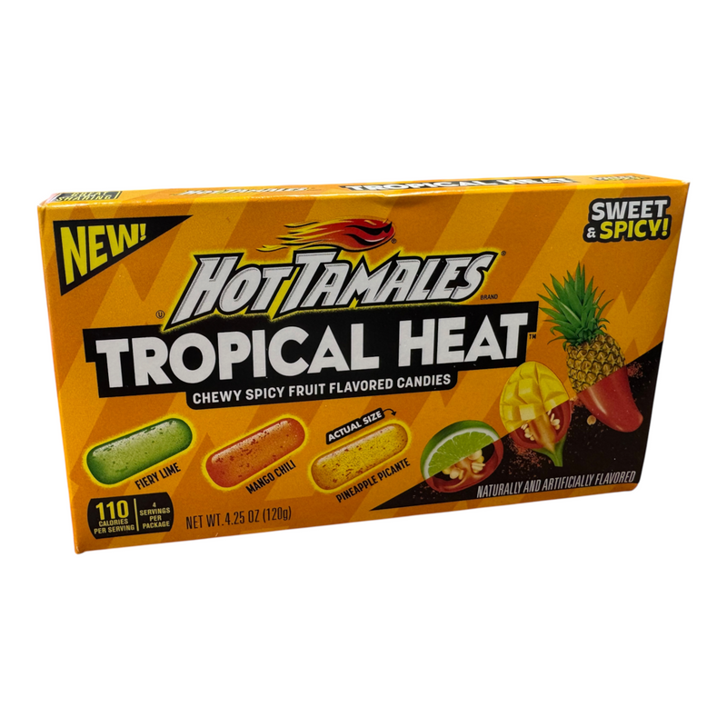 Hot Tamales TROPICAL HEAT Chewy Candies (USA) 120g