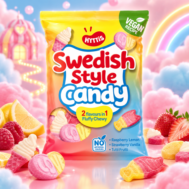 Hyttis Swedish Style Candy Magic Mix Bag 100g