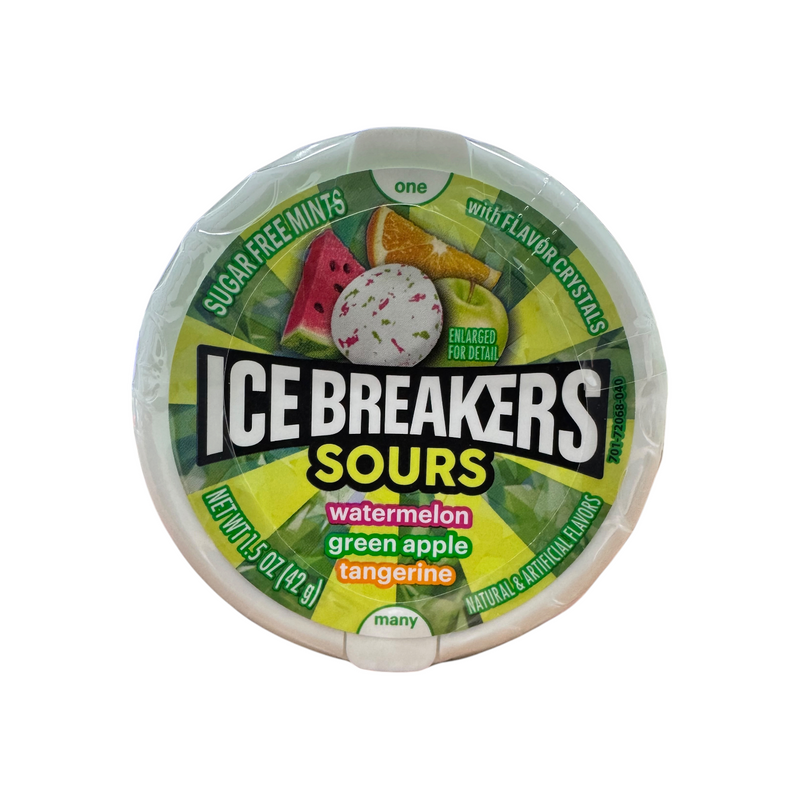 Ice Breakers Sours Watermelon & Green Apple Tangerine (USA) 42g