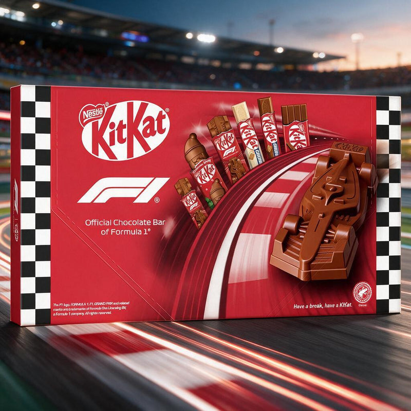 Kitkat Formula 1 (F1) Chocolate Selection Box 230.5g