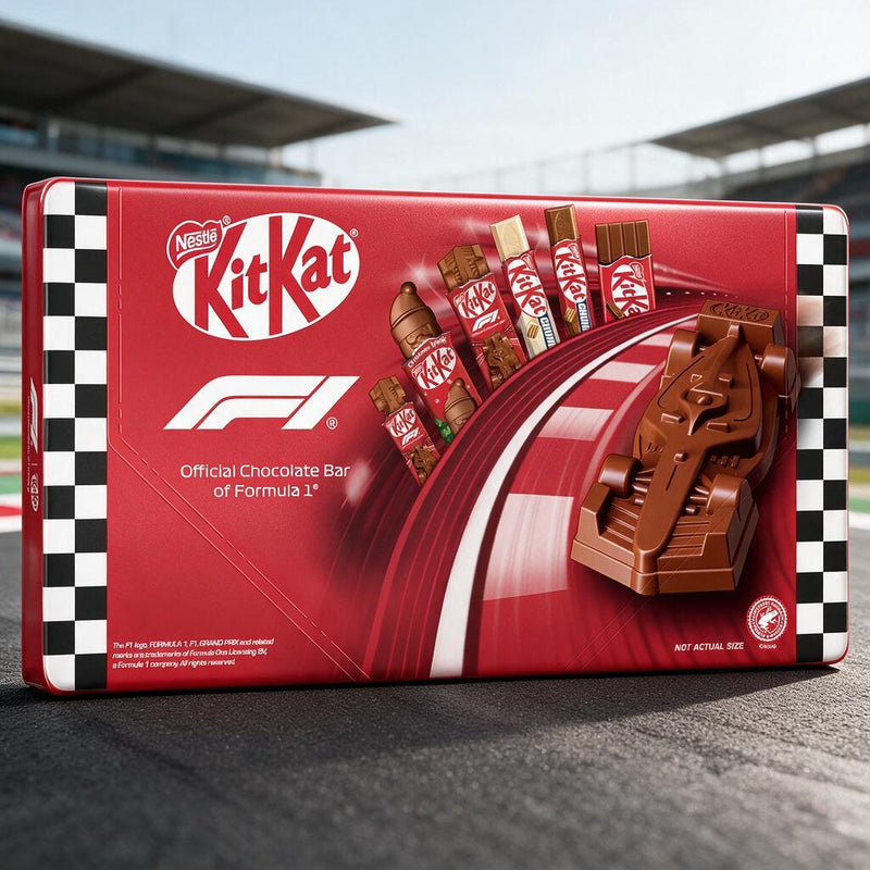 Kitkat Formula 1 (F1) Chocolate Selection Box 230.5g