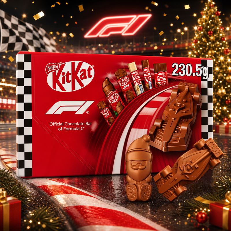 Kitkat Formula 1 (F1) Chocolate Selection Box 230.5g