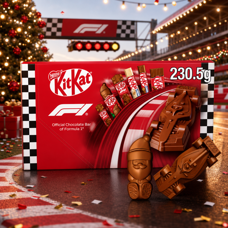 Kitkat Formula 1 (F1) Chocolate Selection Box 230.5g