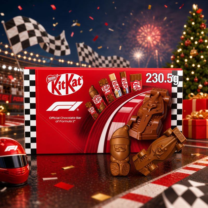 Kitkat Formula 1 (F1) Chocolate Selection Box 230.5g