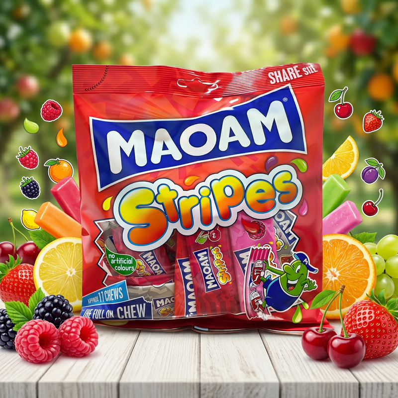 MAOAM Stripes Share Size Bag 140g