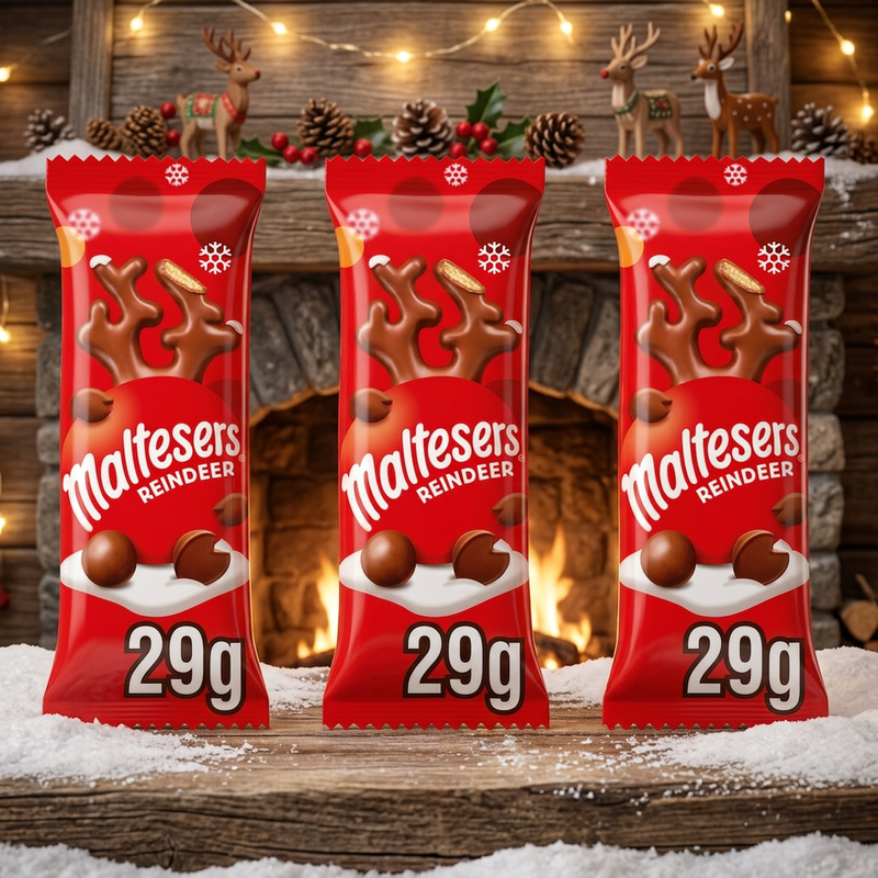 Maltesers Reindeer 3 Pack Chocolate Christmas Treats 3x29g