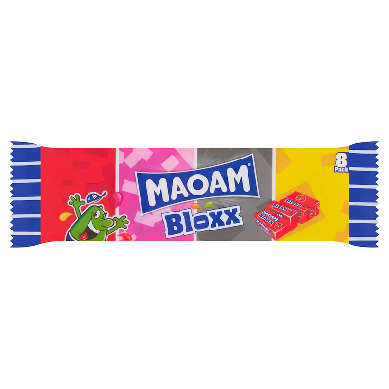 Maoam BLOXX Original Chewy Sweets 8 Pack 176g
