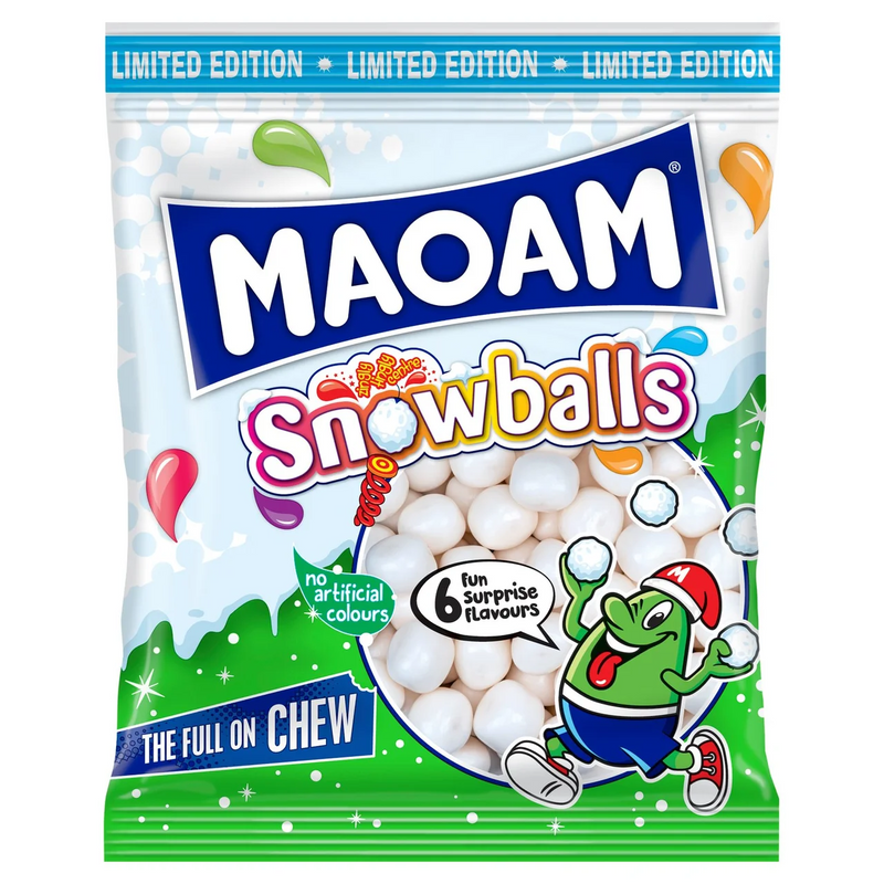 Maoam Snowballs Limited Edition Sweet Bag 140g