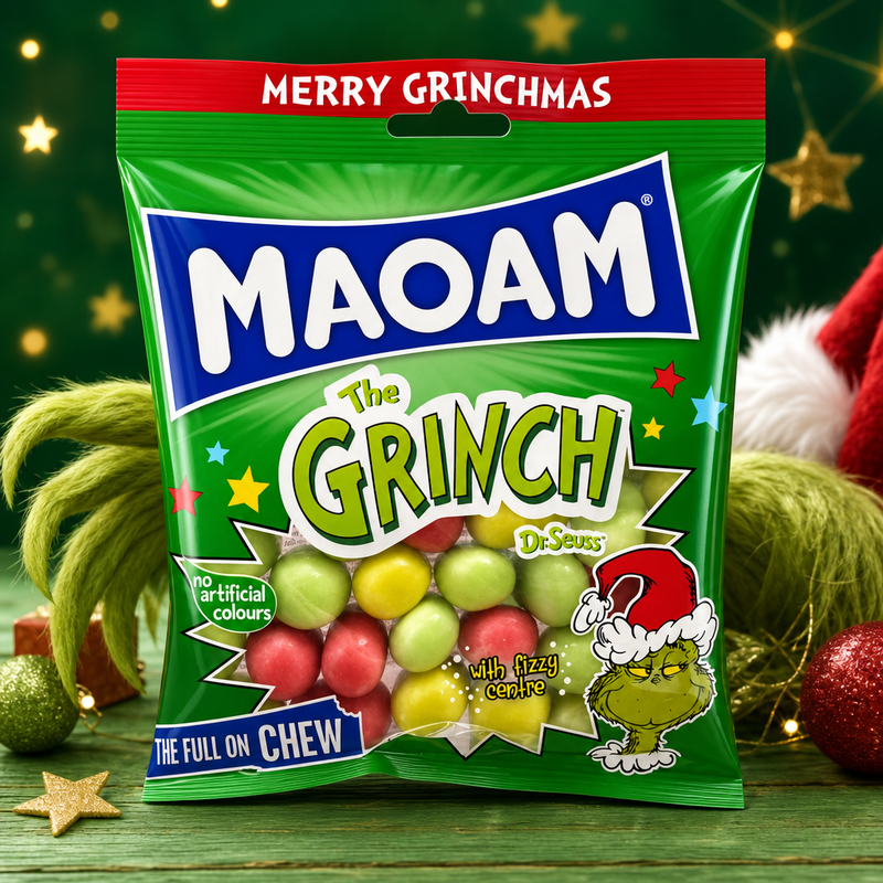 Maoam The GRINCH MERRY GRINCHMAS Sweet Bag 140g